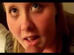 My weenie gets eaten by my obedient, adorable, and attractive white wife with glitzy eyes.